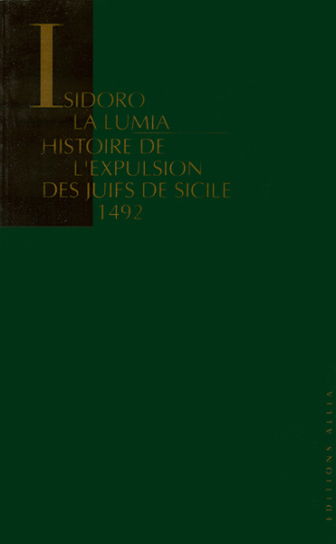 Histoire de l’expulsion des Juifs de Sicile