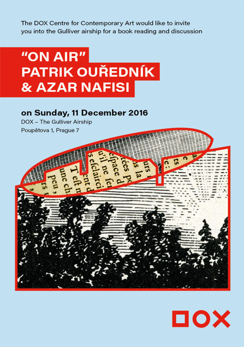 "On Air" : lecture de Patrik Ourednik à la galerie DOX 