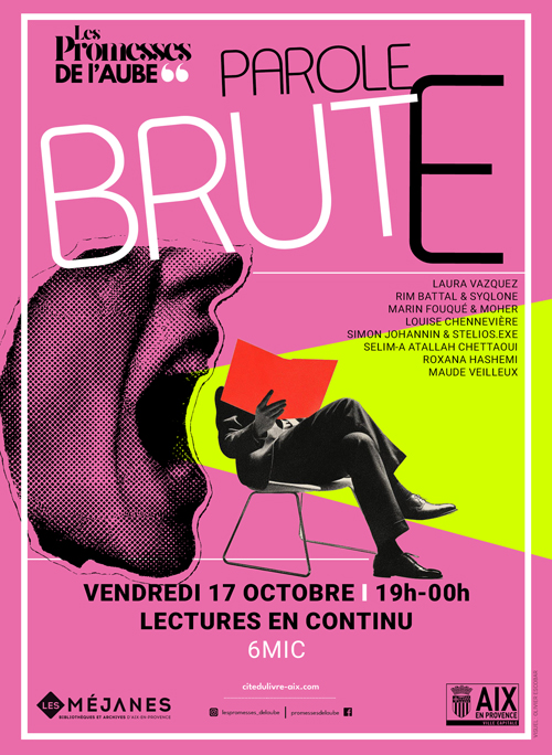 Soirée “Parole brute”: lecture musicale de “Demande à la brûlure” par Simon Johannin