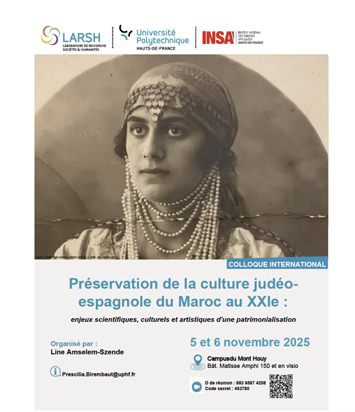 Colloque international organisé par Line Amselem