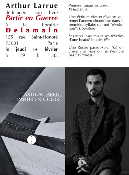 Rencontre-d&eacute;dicace avec Arthur Larrue 