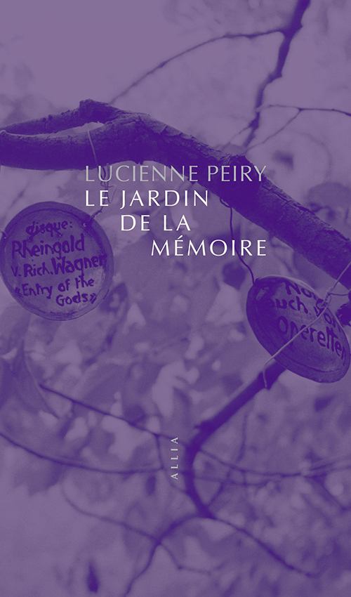 “Le Jardin de la mémoire” : Lucienne Peiry invitée de la RTS