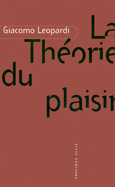 La Théorie du plaisir