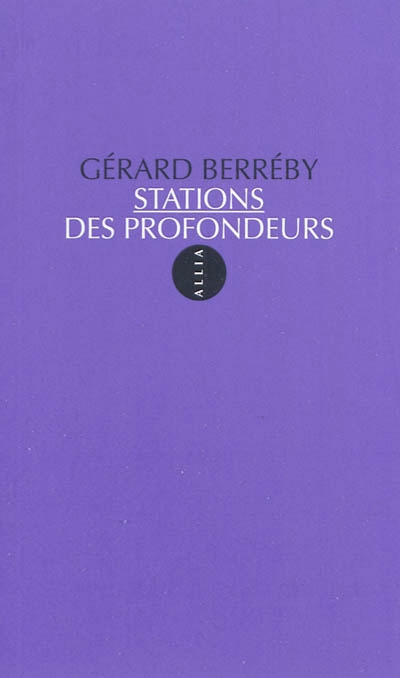 Stations des profondeurs